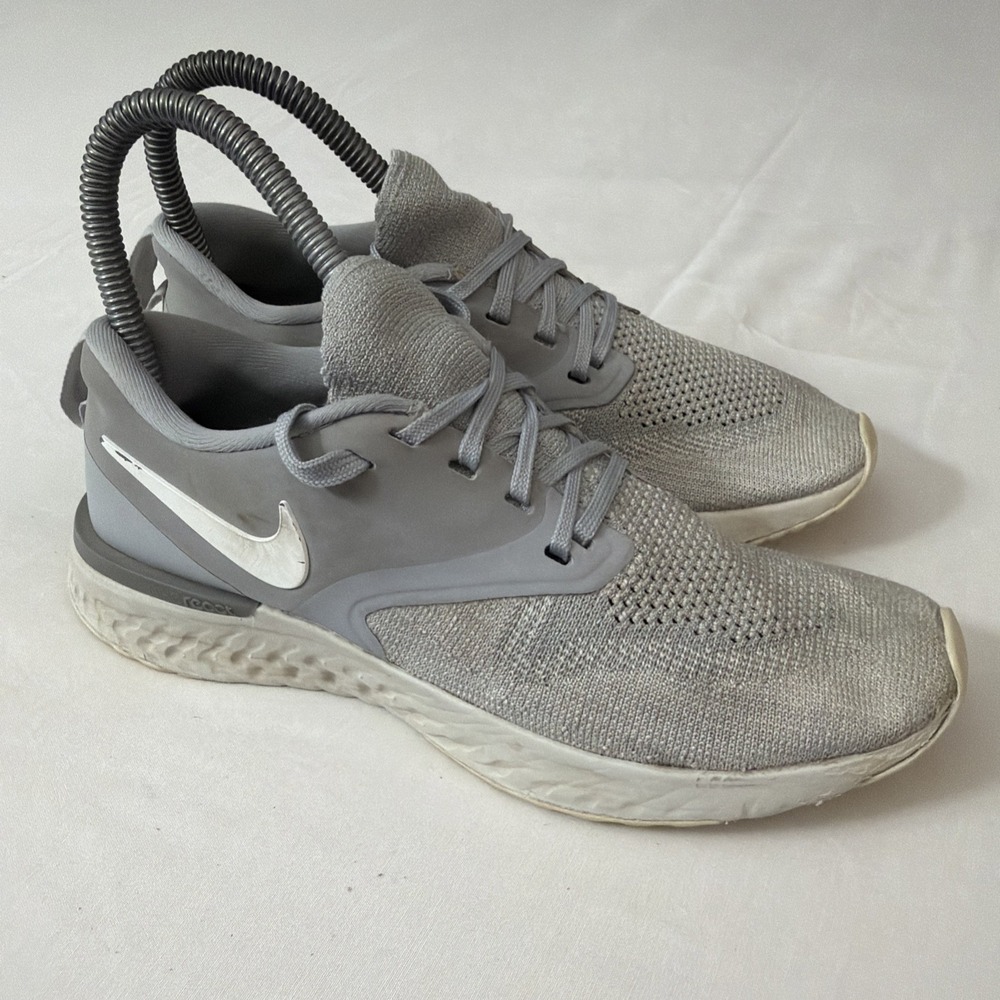 Nike Women's Size‎ 6 Odyssey React 2 Flyknit Wolf running CC Track Gym Run Shoes